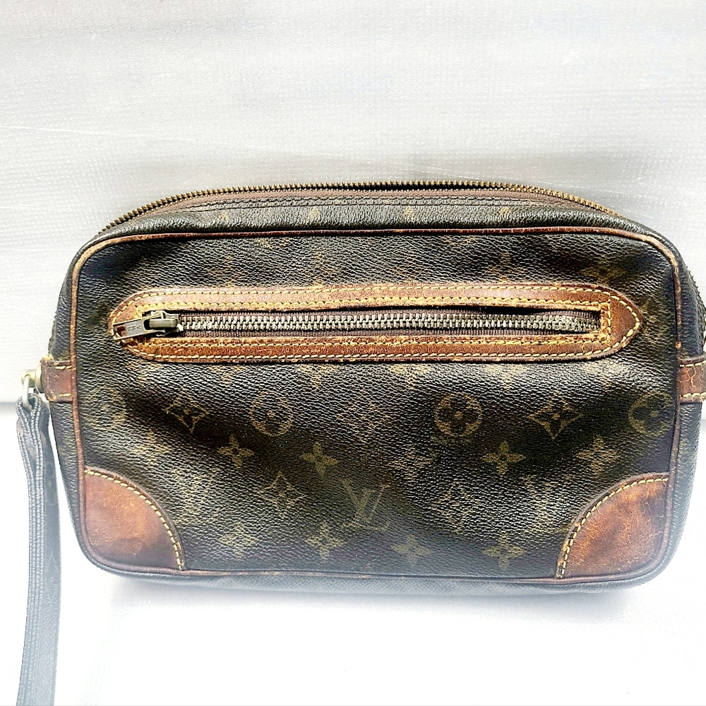 Louis Vuitton Monogram Clutch Bag